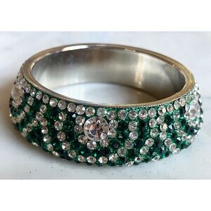 Rhinestone Statement Bangle